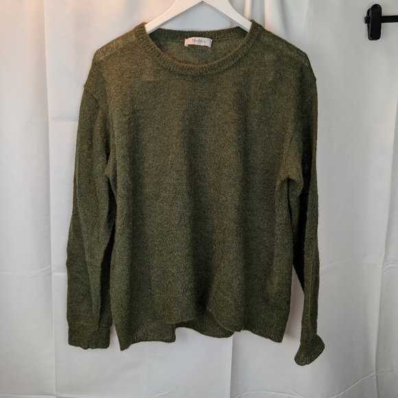 MaxMara Leisure sweater   in alpaca and mohair yarn size L in EUC - Picture 4 of 8